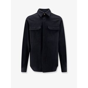 Rick Owens Men Cotton And Wool Outershirt